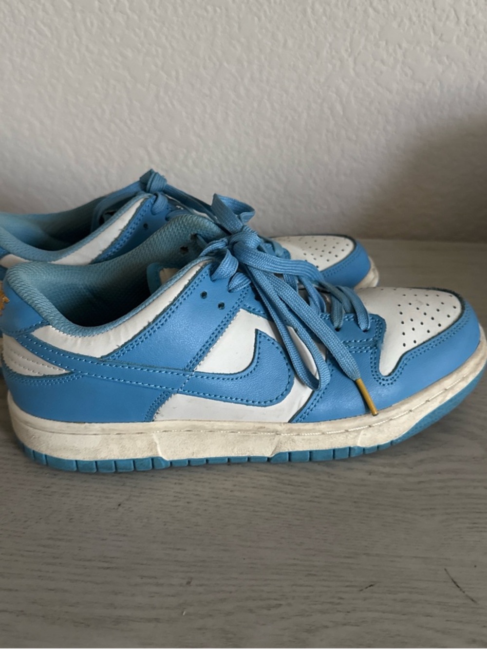 Nike Low-Top Sneakers in Blue and White